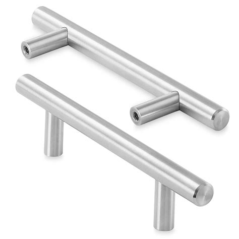 kitchen cabinet stainless steel handles|best stainless steel cabinet handles.